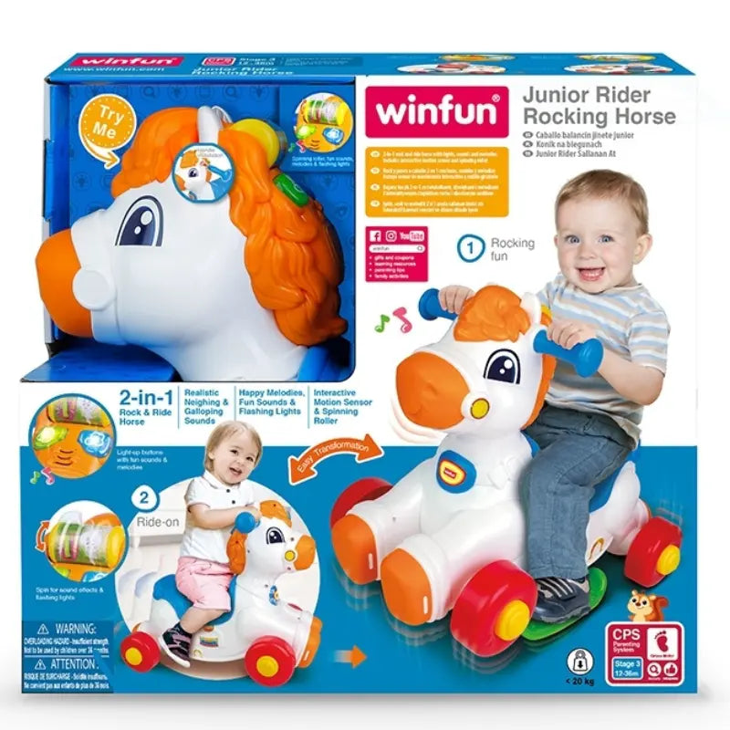 Cheval à bascule Junior Rider - winfun - Image 4