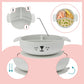 Coffret repas bébé  Vert et Gris LEARN'ISY 15-24 mois - Babymoov - Image 4