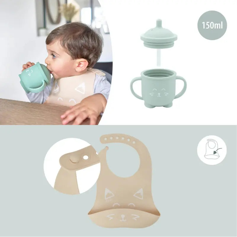 Coffret vaisselle en silicone - 15-24 mois - Babymoov - Image 2