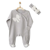 Combinaison bébé Andywawa AC26254 Bliss à nœud papillon - Image 1