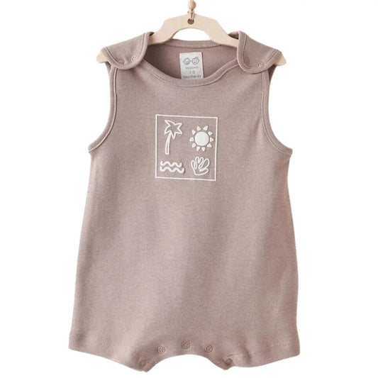 Combinaison bébé Andywawa Relax Time Beige - Image 1