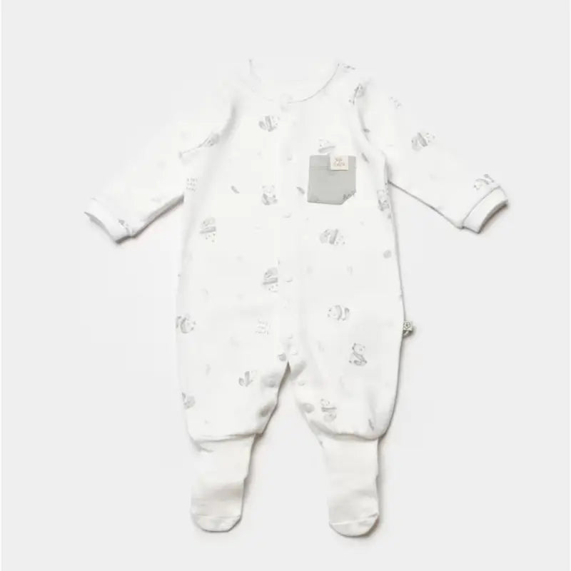 Combinaison bébé Vert- Biorganic - Image 1