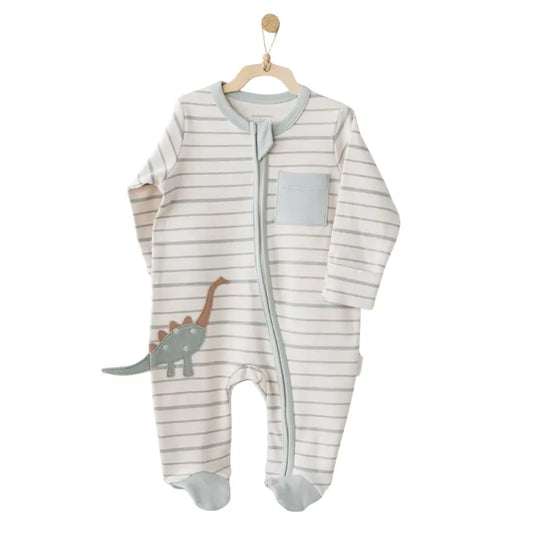 Combinaison pyjama Andywawa AC26004 Mummy S Snuggle Saurus Verte - Image 1