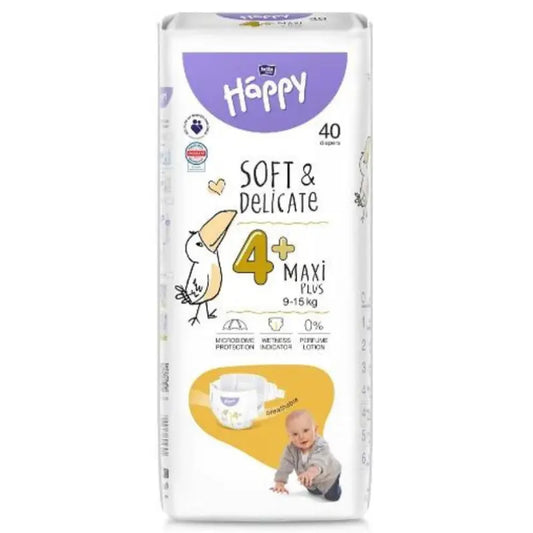 Couche Happy taille 4+ 40 pc - Image 1