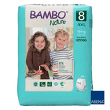 Couches-culottes Bambo Nature 8 pour enfants (19+ kg, 16 pièces) - Image 1