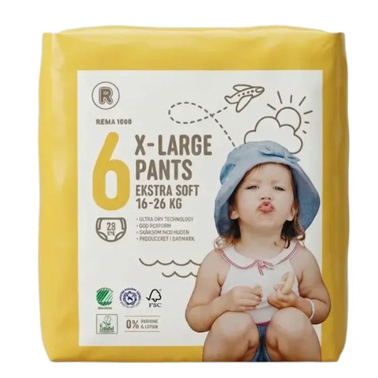 Couches Culottes REMA 1000 Taille 6 (16-26 kg) - Image 1