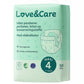 Couches Love and Care  4 junior 7-16 kg 50 unités - Image 1
