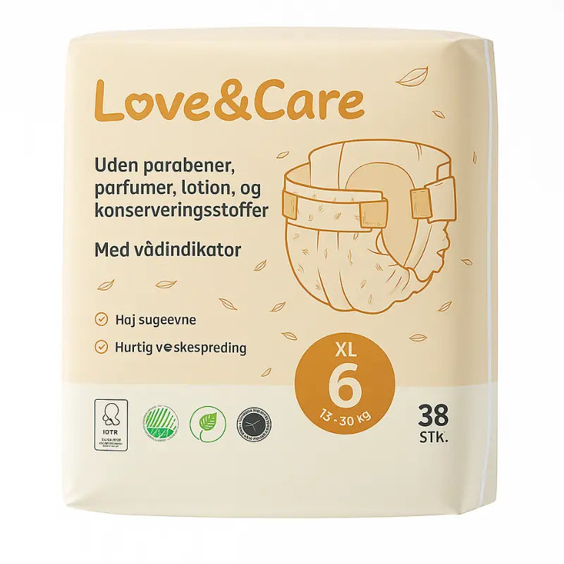 Couches Love and Care 6 junior 7-16 kg 38 unités - Image 1