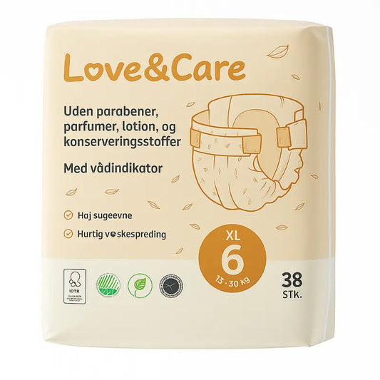 Couches Love and Care 6 junior 7-16 kg 38 unités - Image 1