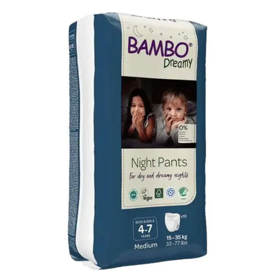 Bambo Dreamy couche de nuit 15-35kg Taille Large 10 unités - Image 1