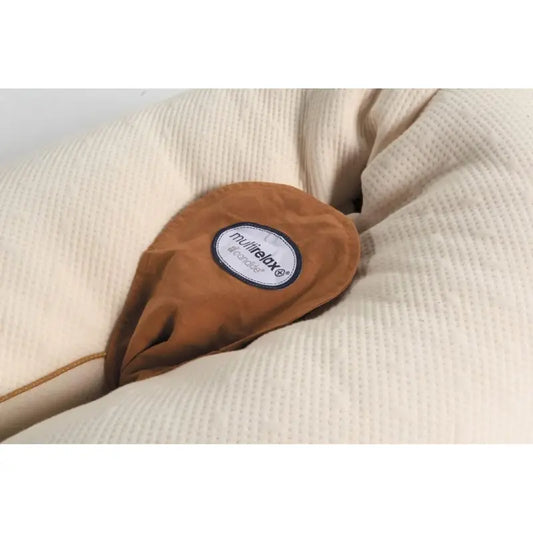 Coussin d'allaitement Multirelax Organic Coton beige - Candide - Image 3