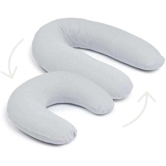 Coussin de Grossesse et d'allaitement 2 en 1 Twisty - Gris - Image 3