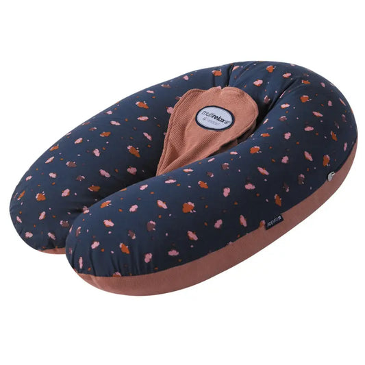 Coussin Multirelax jersey Fleurs - Cassonade - Candide - Image 1