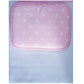 Coussin + plan à langer Blanc et Rose – Bebekevi - Image 1