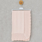 Couverture bébé fille Leio King – Coton Somon 6385 - Image 1