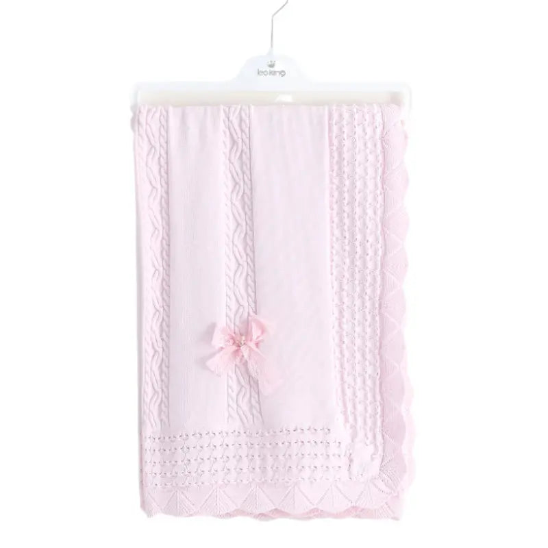 Couverture bébé Rose - leoking - Image 1