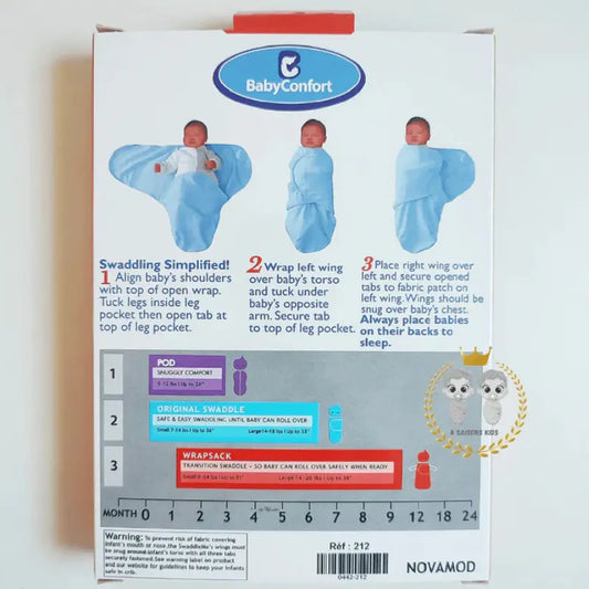 Couverture d’emmaillotage – Baby confort - Image 3