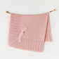 Couverture tricotée pour bébé Andywawa 100 x 90 cm Rose - Image 2
