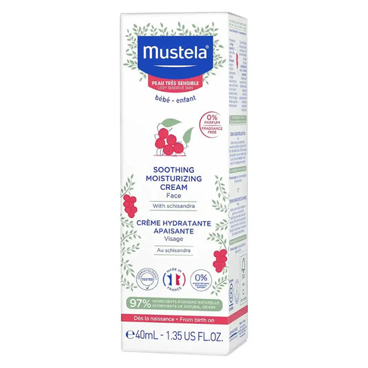 Crème apaisante visage Mustela – Peaux très sensibles (40 ml) - Image 1