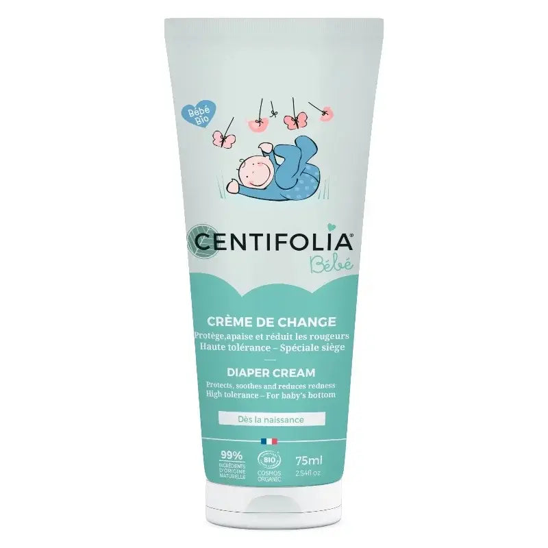 Crème de change bébé BIO 75ml - Centifolia - Image 1