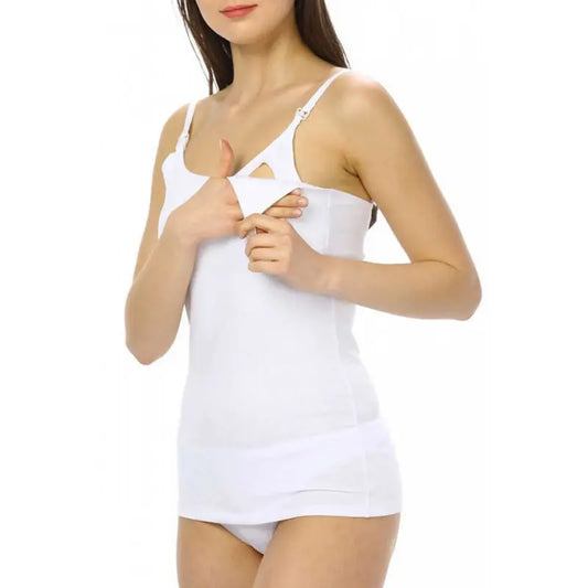 Débardeur d’allaitement Imer Lingerie – Blanc