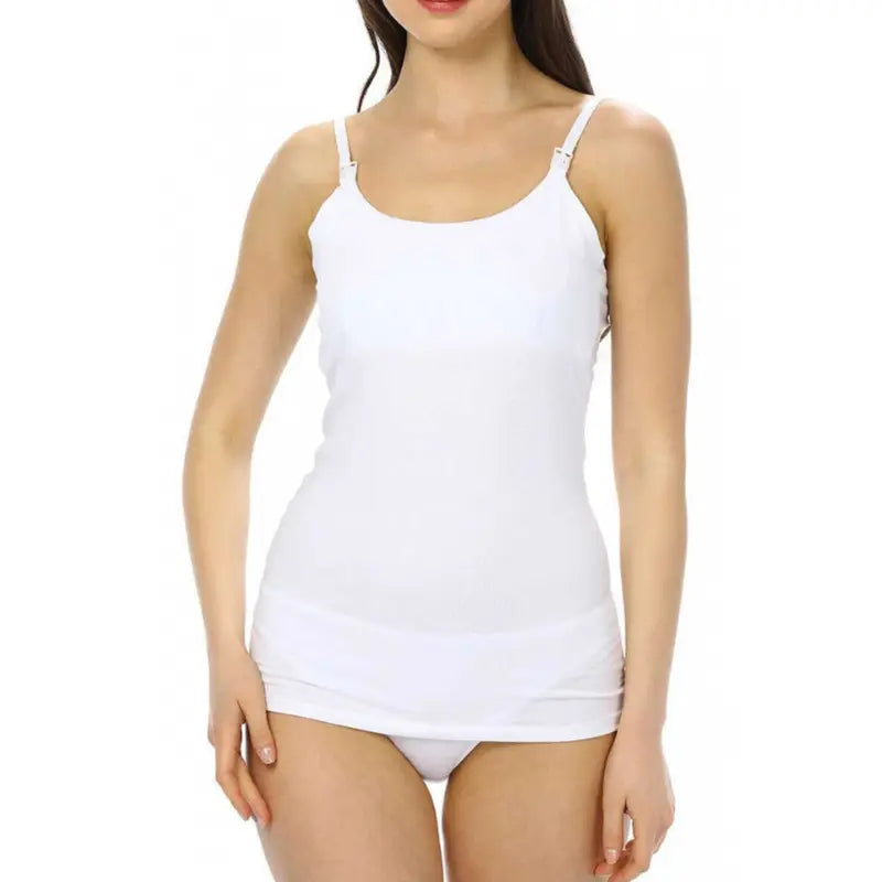 Débardeur d’allaitement Imer Lingerie – Blanc - Image 2