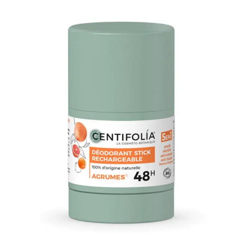 Déodorant Stick Rechargeable Agrumes Bio - Soin du Corps 50g - Centifolia - Image 1