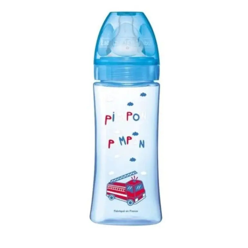 DODIE Biberon initiation+ Bleu Pompier +6M 330 ml - Image 1