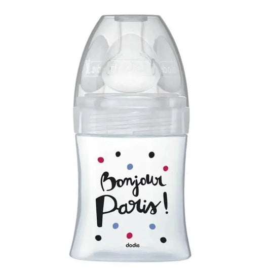 Dodie – Biberon Sensation+ Verre 150 ml Paris - Image 1