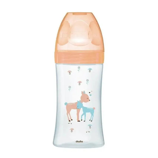 Dodie Biberon Verre Anti-Colique Sensation+ 270 ml – Beige Biche - Image 1