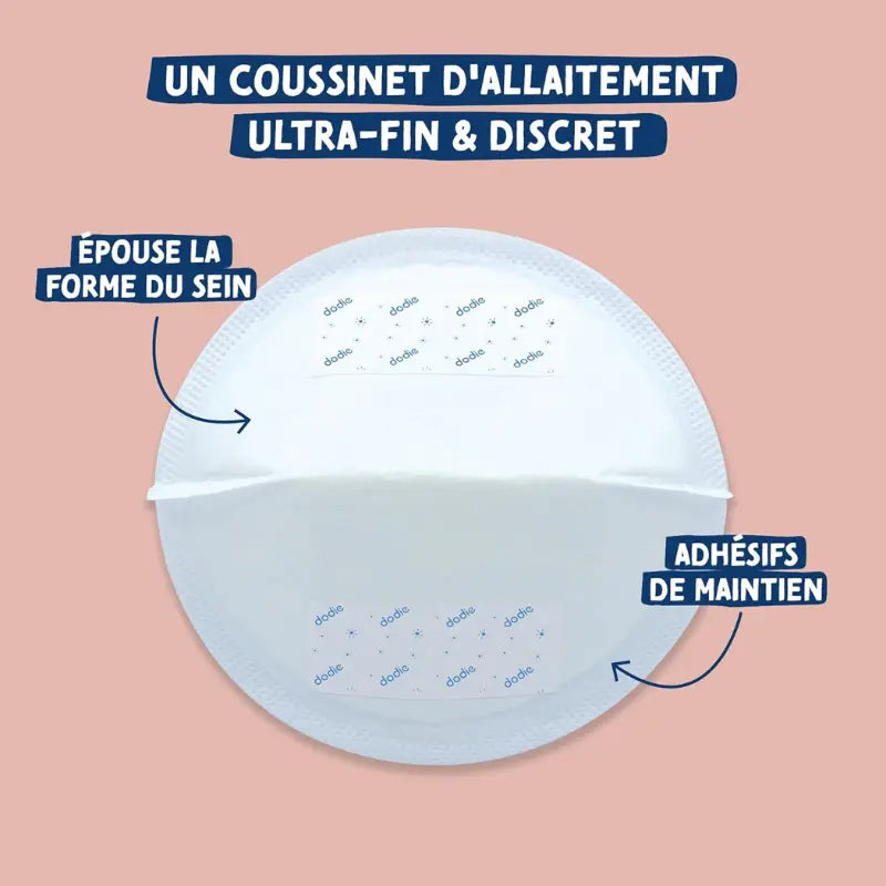 Coussinets d'Allaitement Jour Dodie Boîte de 50 - Image 4