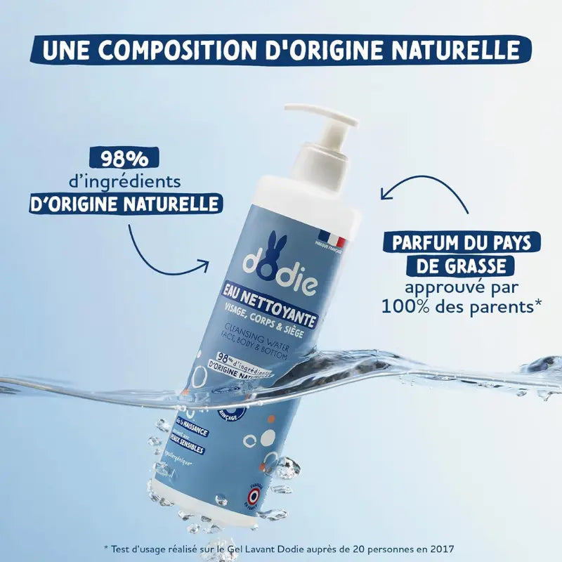 Eau Nettoyante 3 en 1 500 ml dodie - Image 2