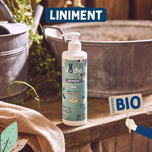 Liniment Oléo-calcaire Bio Dodie 400 ml - Image 3
