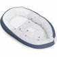 Doomoo Cocoon Réducteur De Lit Lune Grise Bleue - Image 1