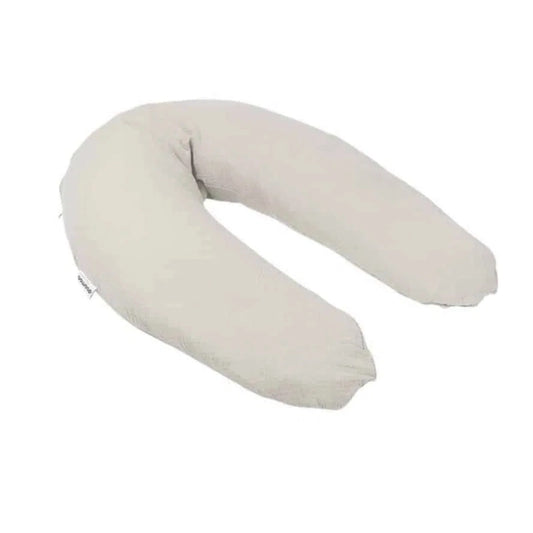 Doomoo coussin d'allaitement et de maternité Comfy Big Tetra – Almond - Image 1