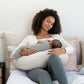 Doomoo coussin d'allaitement et de maternité Comfy Big Tetra – Almond - Image 3