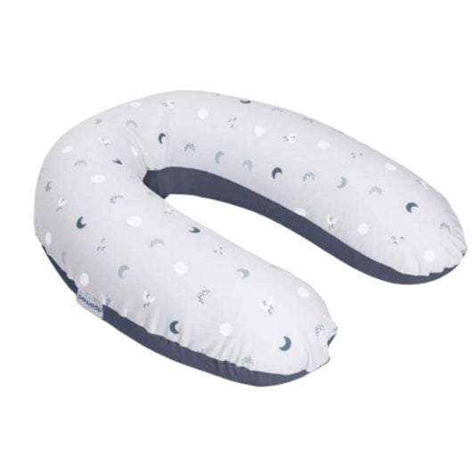 Doomoo Coussin d’allaitement et maternité blue grey moon Doomoo - Image 1