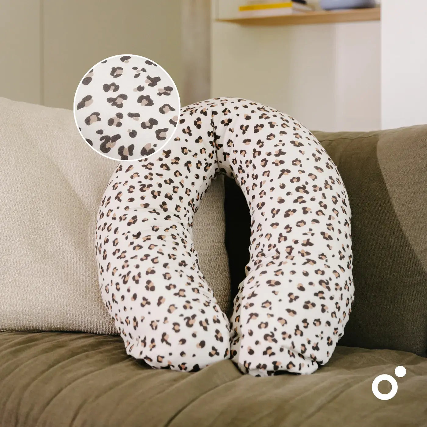 Doomoo Coussin d’allaitement et maternité Buddy Leopard - Image 3