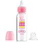 Dr. Brown’s Biberon Cole étroit 250ml Rose 6M+ - Image 1