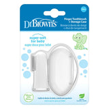 Dr browns Brosse à dents au doigt silicone 3m+ - Image 1