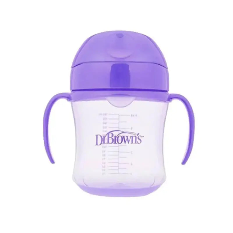 Dr. Brown’s Dr. Brown’s Goblet transition 180ml avec poignées 6M+ - Image 3