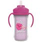 Dr. Brown's Gobelet Isotherme à Paille 300ml avec Poignées 12M+ - Rose - Image 2