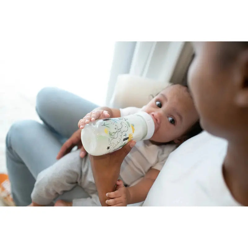 Dr. Brown’s Options+ Anti-colic  Biberon à col large 270 ml Dinosaure - Image 2