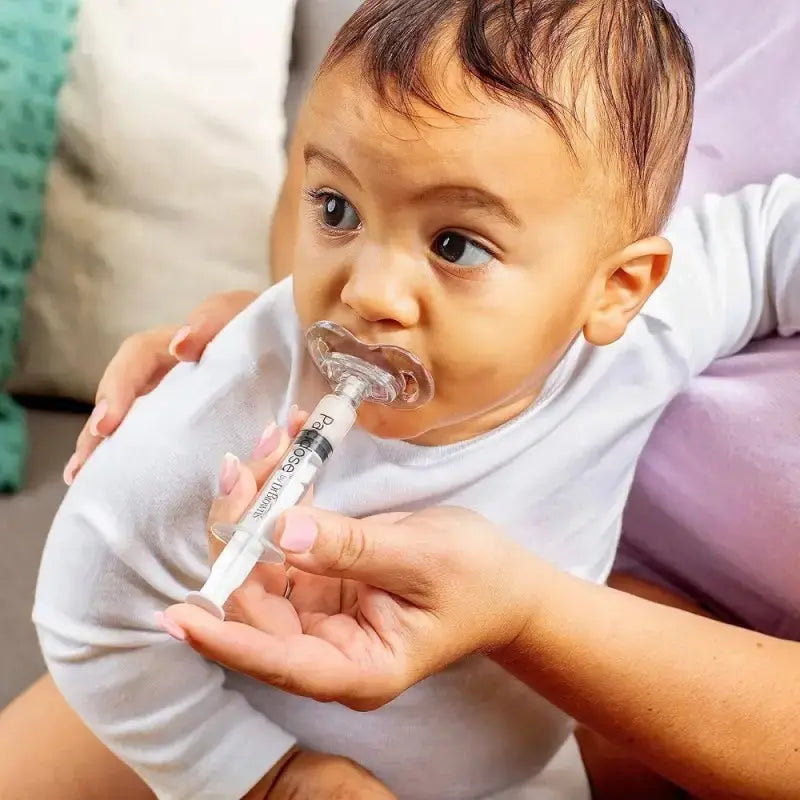 Dr. Brown’s Pacidose – Pack de 2 Sucettes Distributeur de Médicaments (0-6M / 6-18M) - Image 3