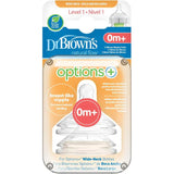 Dr. Brown’s Pack de 2 Tétines Cole large L1 0M+ - Image 1
