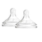 Dr. Brown's Pack de 2 Tétines Cole large L2 3M+ - Image 1