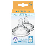 Dr. Brown's Tétine silicone Options+ Large bouche Niveau 4 +9 mois - Image 1