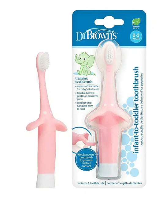 DrBrown's Brosse à Dents Rose - Image 1