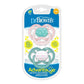 Dr.Brown’s Lot de 2 sucettes Symétriques Advantage Rose/Vert 6-18mois - Image 1