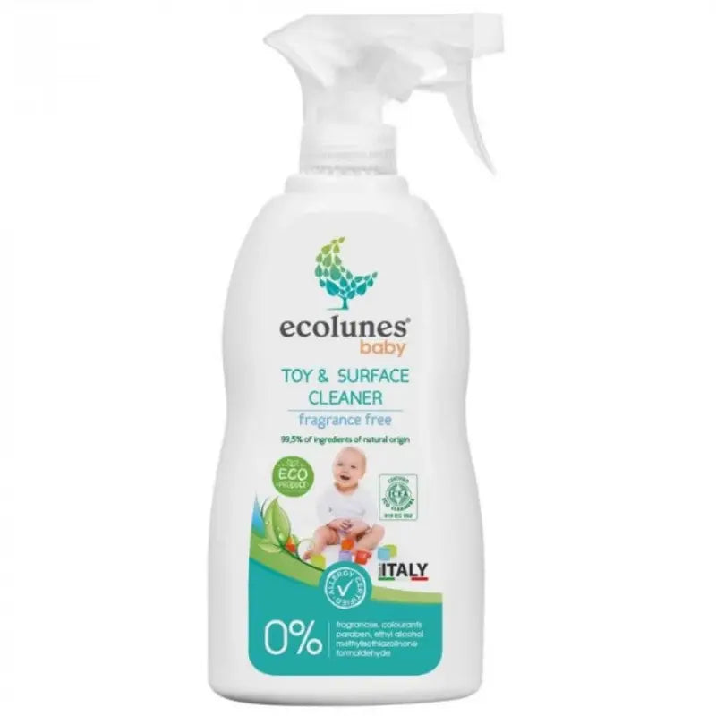 Ecolunes Spray Nettoyant Jouets et Surfaces Écologique Et Hypoallergénique 300ml - Image 1